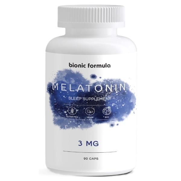 Мелатонин для сна Bionic Formula Melatonin 3 мг 90 капс. (000022395) Мелатонин для сна Bionic Formula Melatonin 3 мг 90 капс. (000022395)
