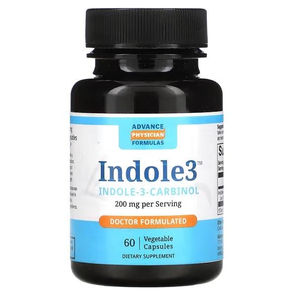 Индол-3-карбинол Now Foods Advance Physician Formulas 200 мг 60 кап. - фото 1