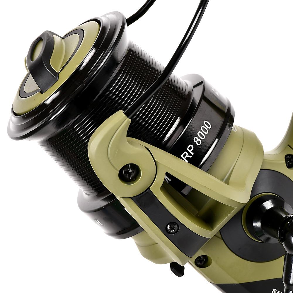 Катушка карповая с бейтранером SF24345-8 Magnum Carp 8000 5+1bb металлическая шпуля - фото 6