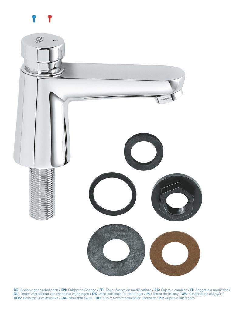 Кран-дозатор для умывальника Grohe Euroeco Cosmopolitain T 36265000 Хром (112179) - фото 3