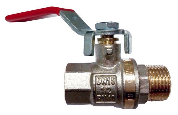 Кран кульовий FADO S.r.l Classic PN40 15 1/2'' ЗВ ручка (KNR11)