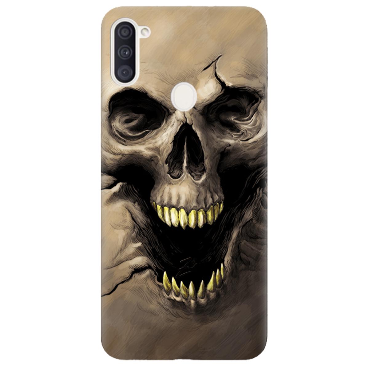 Силіконовий чохол Zorrov для Samsung Galaxy A11 - Skull (14140040056099890)