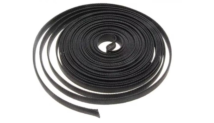 Фіксатор захисний для кабелів Dynamode поліетиленовий 3 м 19 мм Чорний (472282099)