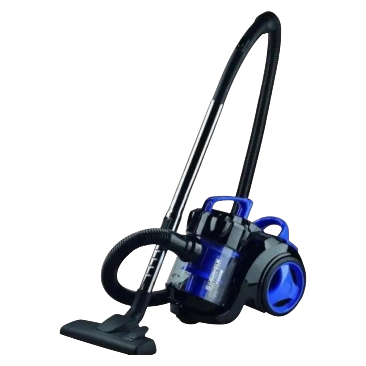 Пылесос контейнерный Crownberg CB-0110 циклонный безмешковый с турбо-щеткой и телескопической трубой 2400 Вт 3 л Синий (е88)