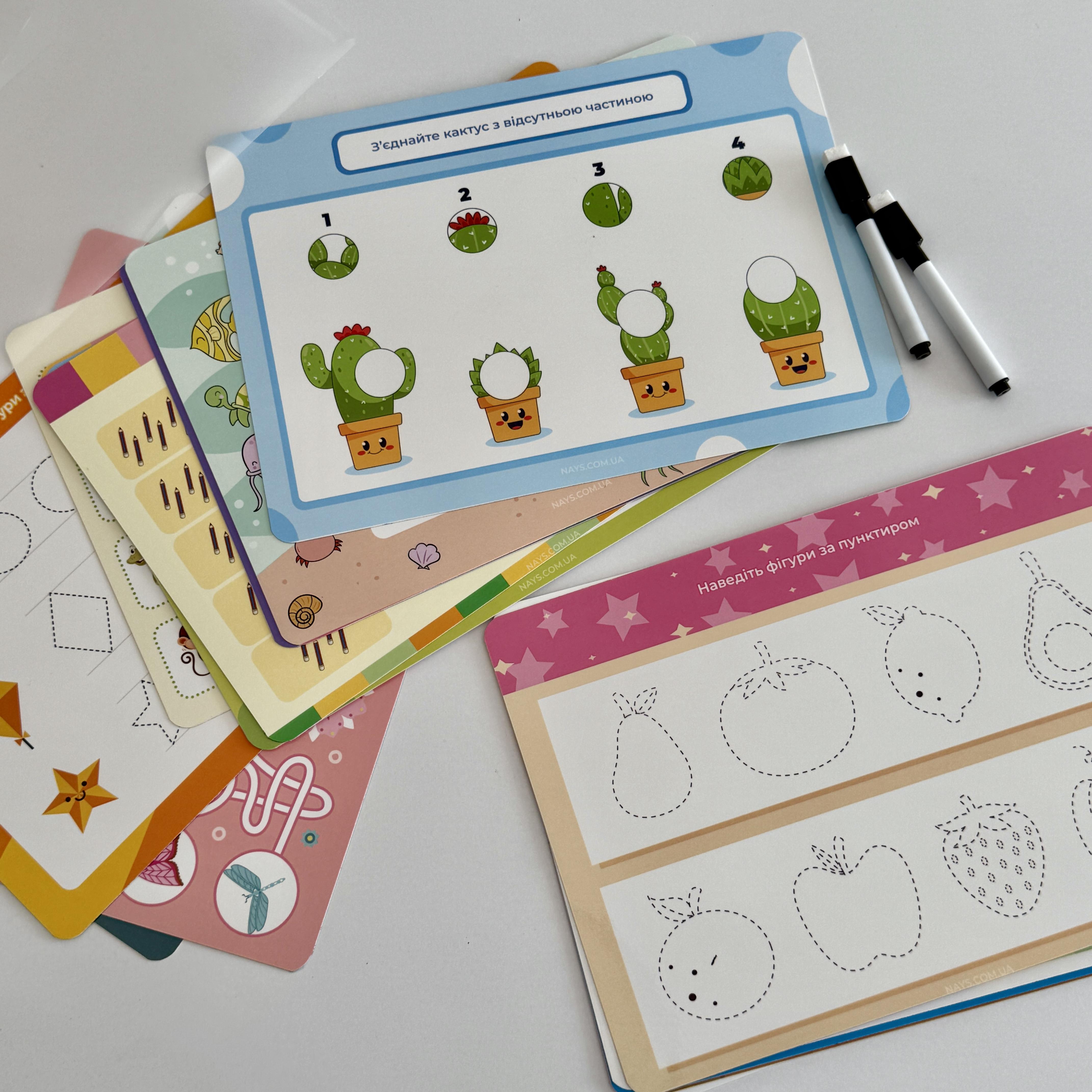 Многоразовые карты А4 "Пиши-Стирай" для детей с заданиями/два маркера - фото 11 Многоразовые карты А4 "Пиши-Стирай" для детей с заданиями/два маркера - фото 11