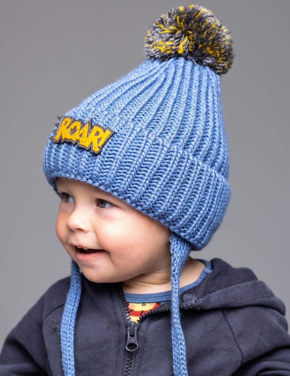 Шапка детская зимняя Alex Роб 44-48 см Голубой