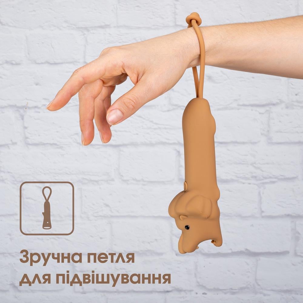 Ліхтарик дитячий LOSSO Лев силіконовий 3,5 Вт (541980335) - фото 3 Ліхтарик дитячий LOSSO Лев силіконовий 3,5 Вт (541980335) - фото 3