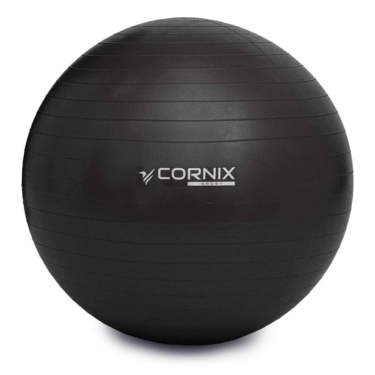 Мяч для фитнеса Cornix Anti-Burst 75 см XR-0026 Black (2514759674)