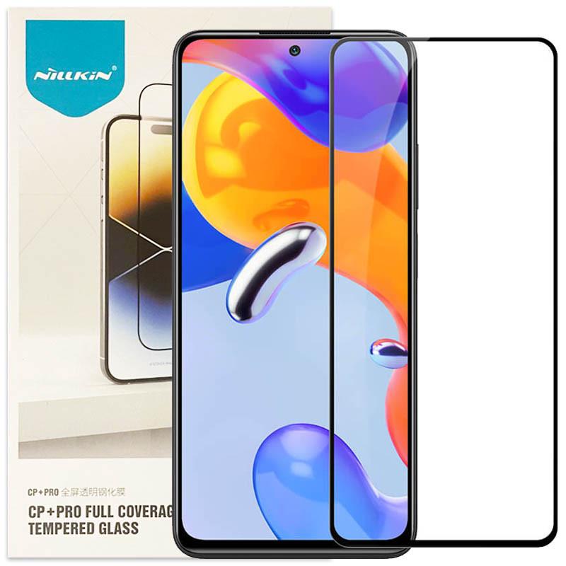 Противоударное Защитное стекло Nillkin (CP+PRO) для Xiaomi Redmi 13C / Poco C65 Черный