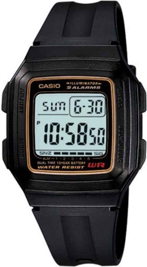 Наручний годинник чоловічий Casio F-201WA-9AEF (603511)