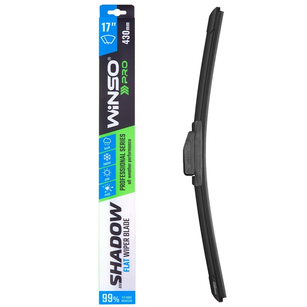 Бескаркасная щетка Winso Pro Shadow 17/430мм