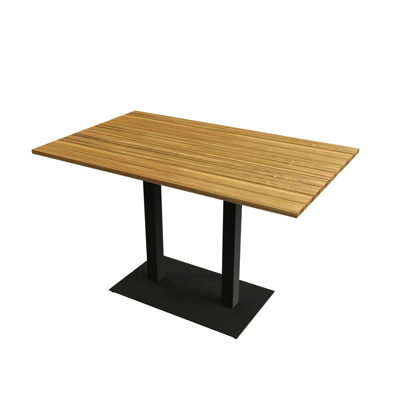 Стіл обідній прямокутний Lofty Серія 5 з ламелей ясена 1200х700 мм