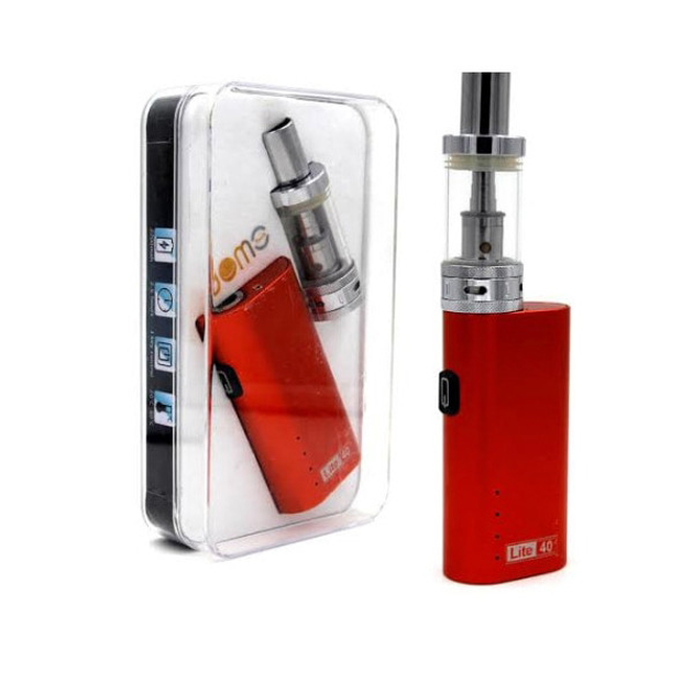 Набор электронной сигареты Jomo Lite 40w 2200 mAh Kit и 3 испарителя вейп Kit Red (18200) - фото 3