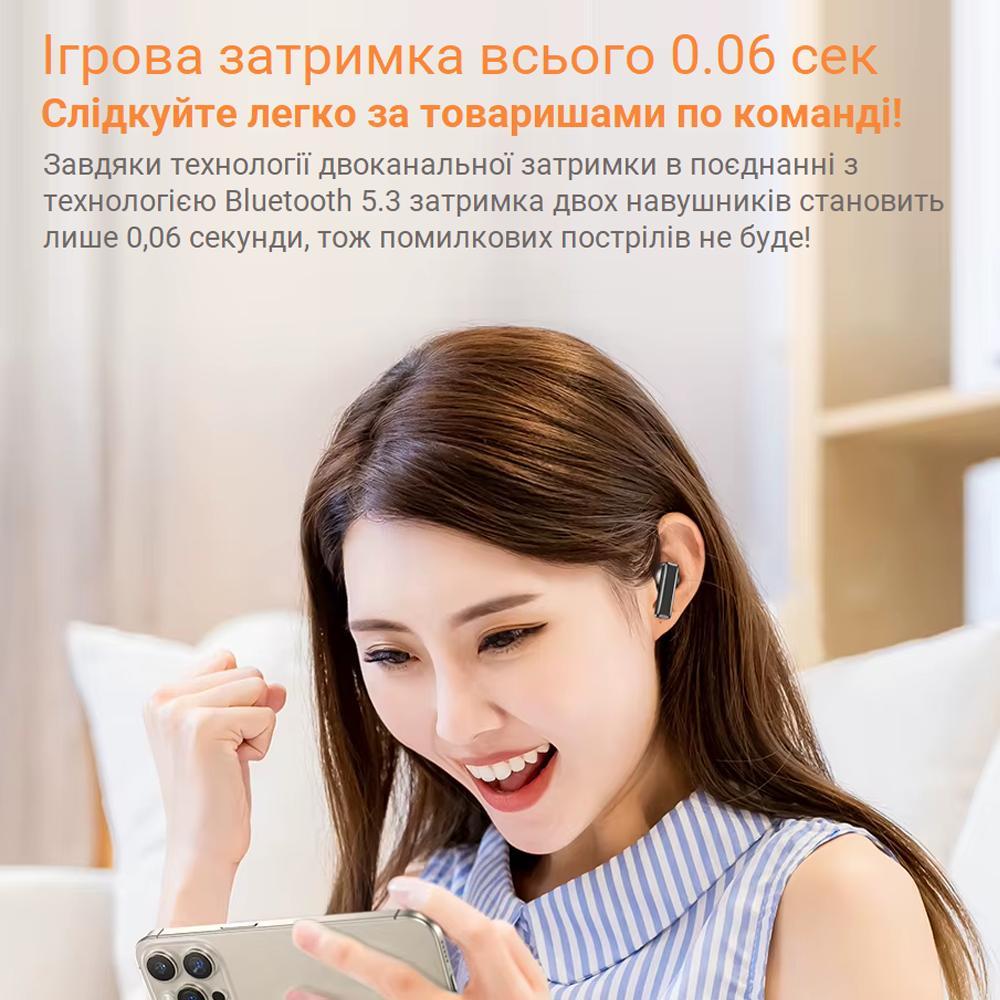 Наушники беспроводные Awei T87 Mini Wireless Earbuds Bluetooth Hi-Fi Stereo Black (180135) - фото 6 Наушники беспроводные Awei T87 Mini Wireless Earbuds Bluetooth Hi-Fi Stereo Black (180135) - фото 6