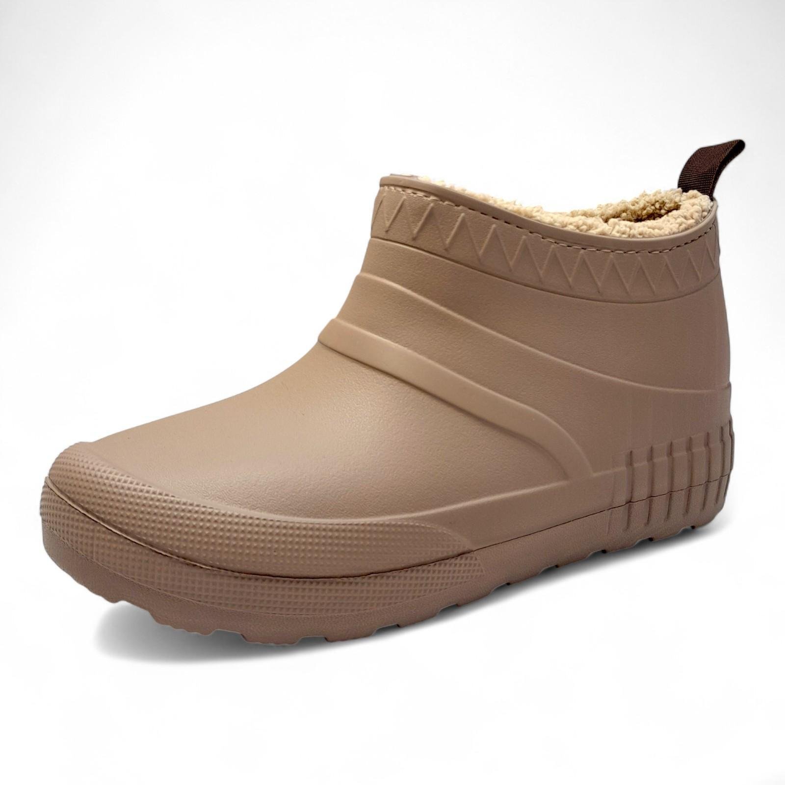 Галоши женские высокие утепленные GIPANIS р. 39 25-25,5 см Бежевый (2798356976) - фото 3 Галоши женские высокие утепленные GIPANIS р. 39 25-25,5 см Бежевый (2798356976) - фото 3