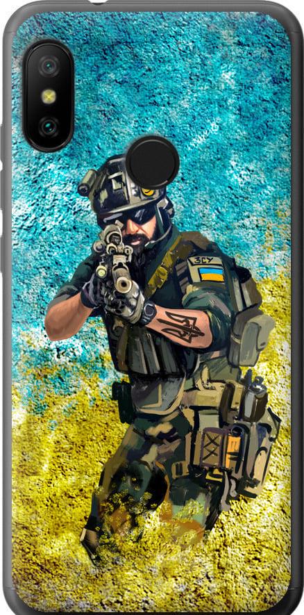 Чехол на Xiaomi Mi A2 Lite Воин ЗСУ (5311u-1522-42517)