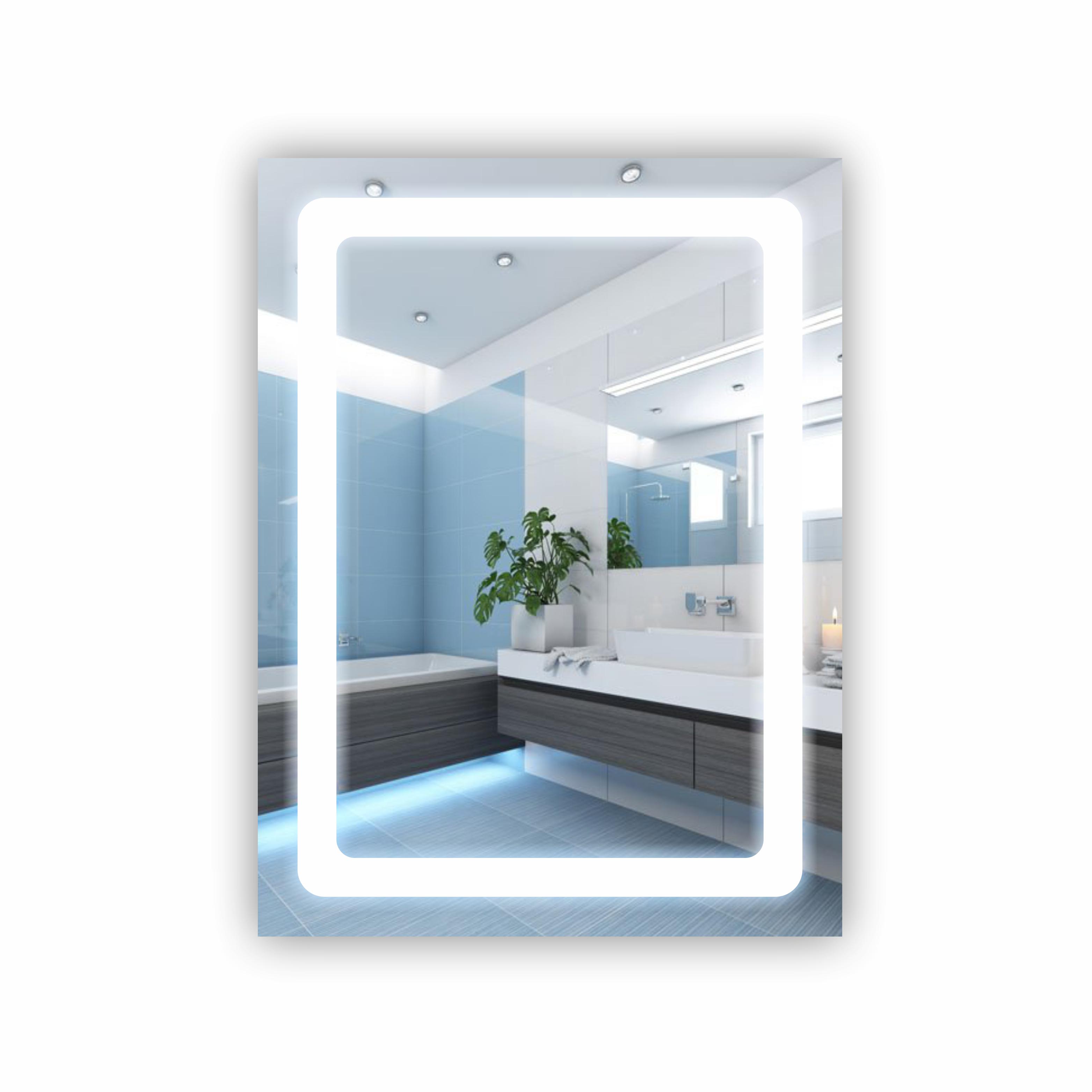 Зеркало с LED подсветкой 600х800 мм (R-011)