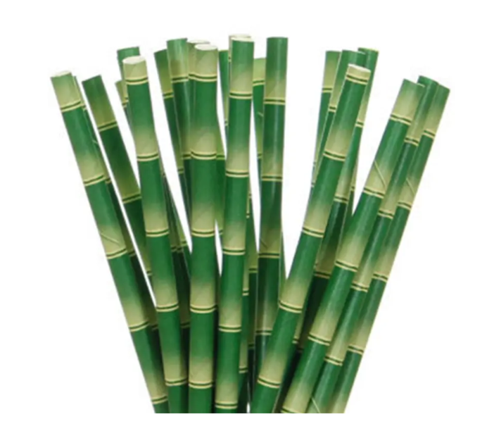 Трубочки коктейльные с принтом бамбука 25 шт. 20 см Зеленый (2108/1) - фото 6 Трубочки коктейльные с принтом бамбука 25 шт. 20 см Зеленый (2108/1) - фото 6