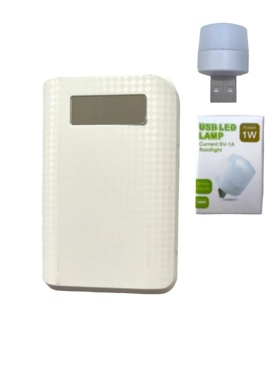 Повербанк POWER BOX PRODA10000 mAh с USB LED LAMP 1W (1746009746)
