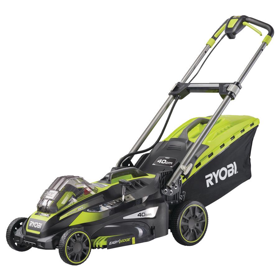 Газонокосилка аккумуляторная Ryobi RLM36X41H40 Max Power 36В (5133002806) - фото 1