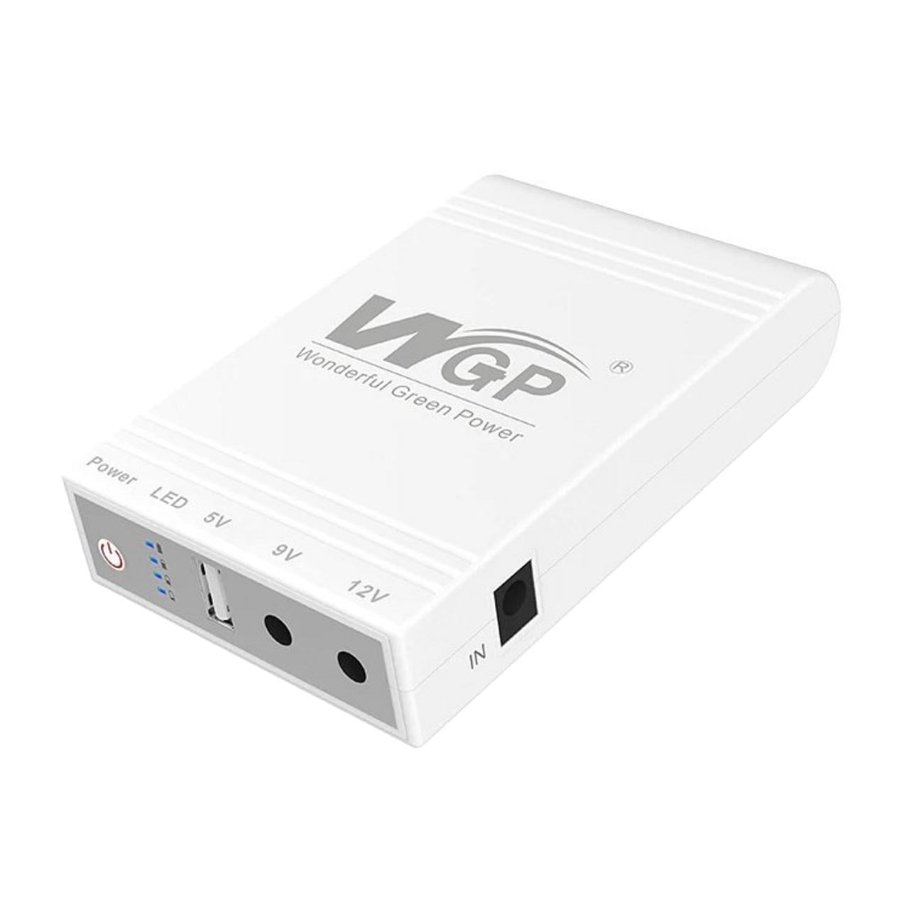 Повербанк для роутера WGP MINI DC UPS 10400 mAh 38 WH (WGP103) Повербанк для роутера WGP MINI DC UPS 10400 mAh 38 WH (WGP103)