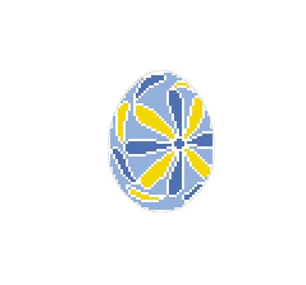 Схема сшитая пасхальная игрушка для вышивки бисером и нитками на ткани (ТР326аБ) Схема сшитая пасхальная игрушка для вышивки бисером и нитками на ткани (ТР326аБ)