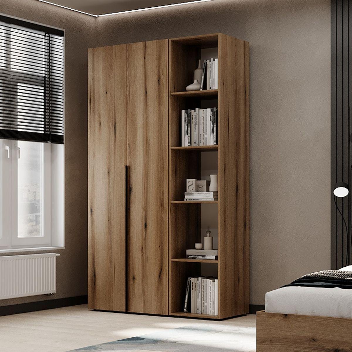 Шкаф распашный комбинированный №11 ART IN HEAD Light 1200x500x2200 мм Дуб Эвок (LTK01110000000)