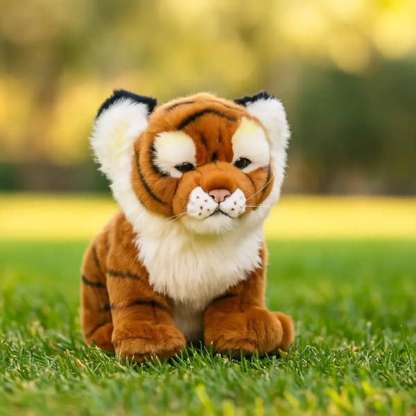 М'яка плюшева іграшка Амурський Тигр 25 см - фото 2 М'яка плюшева іграшка Амурський Тигр 25 см - фото 2