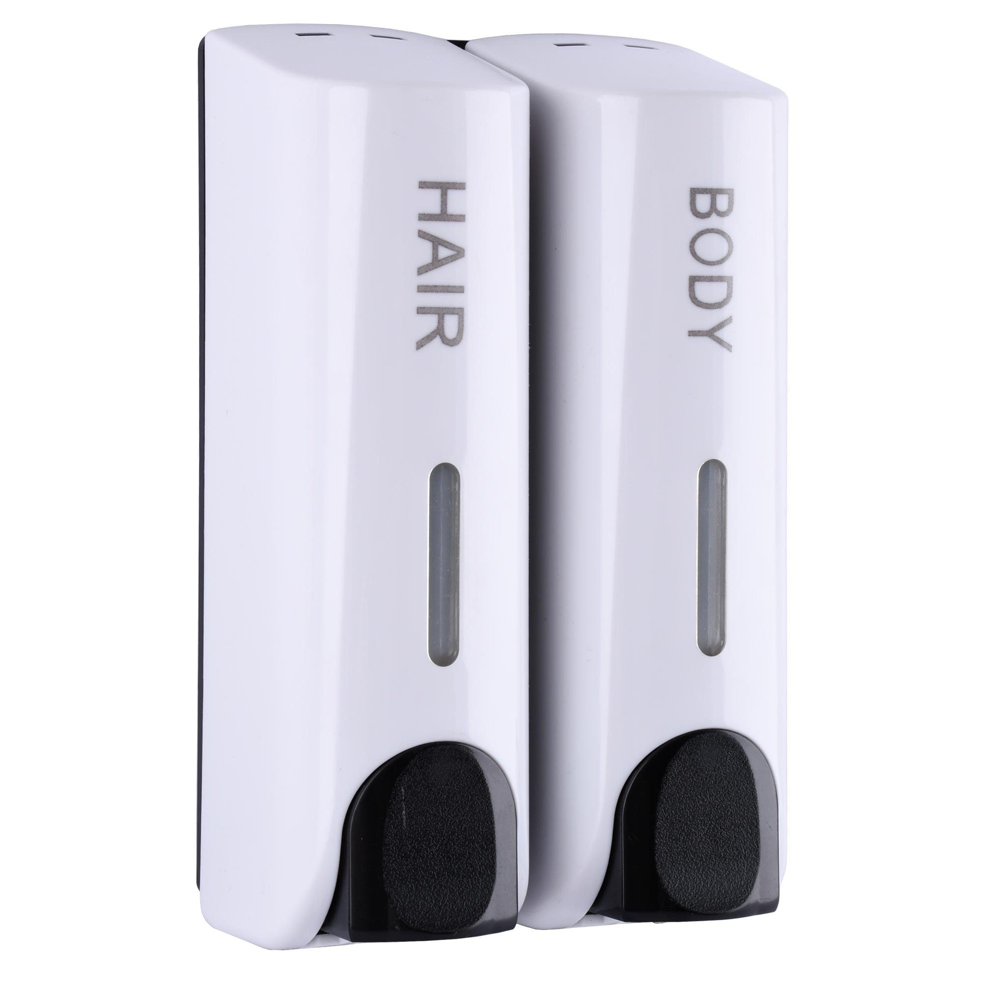 Дозатор для жидкого мыла HOTEC 13.202 нажимной настенный 350 мл Белый (000032067)