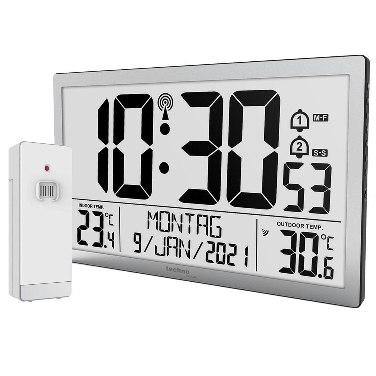 Часы настенные Technoline WS8113 Silver (WS8113) Часы настенные Technoline WS8113 Silver (WS8113)