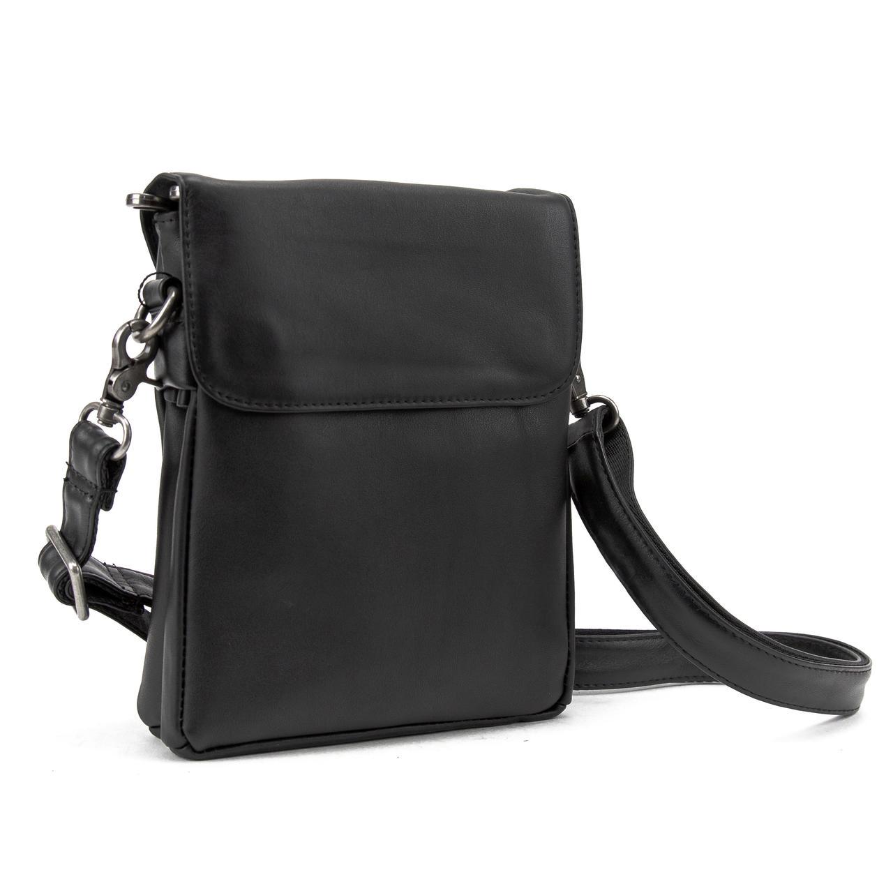 Чоловіча сумка через плече Tiding Bag 9848A Чорний (2816295449)