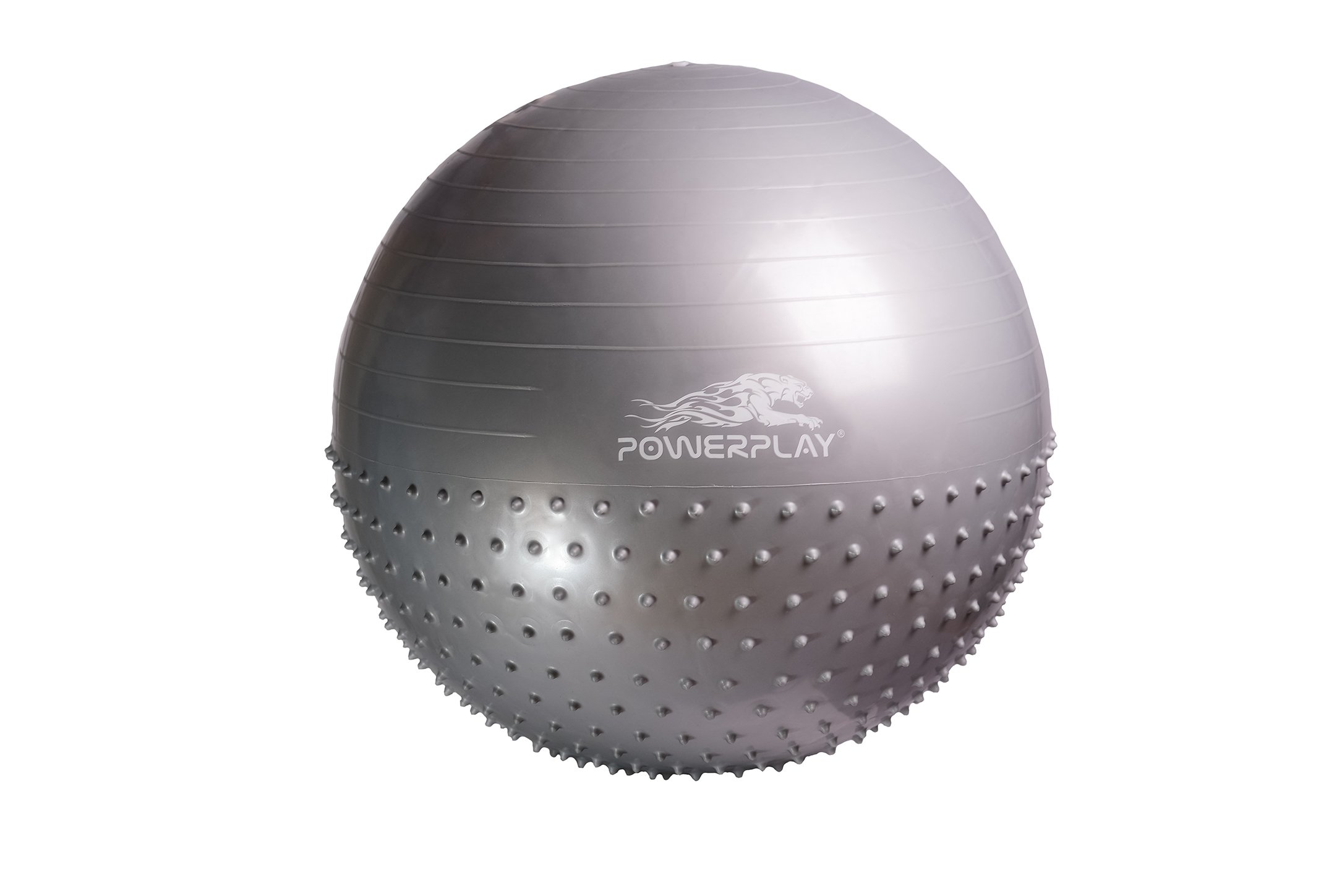 М'яч для фитнесу PowerPlay 4003 65 см Light/Grey