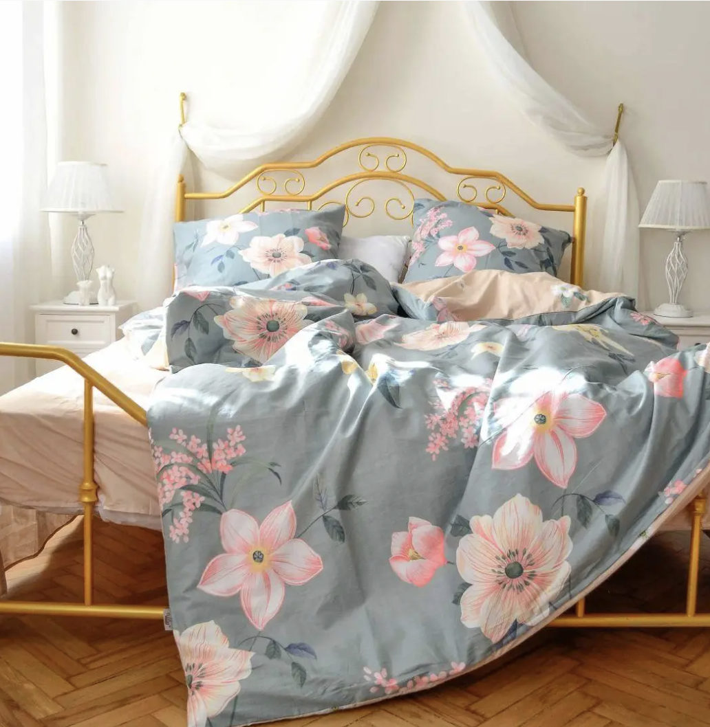 Комплект постельного белья Вилюта Twill 565 полуторный сатин (0642)