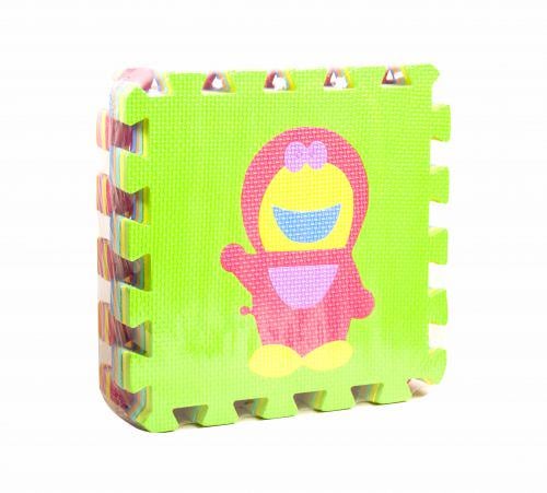 Фомовая коврик-пазл Зверюшки 9 элементов