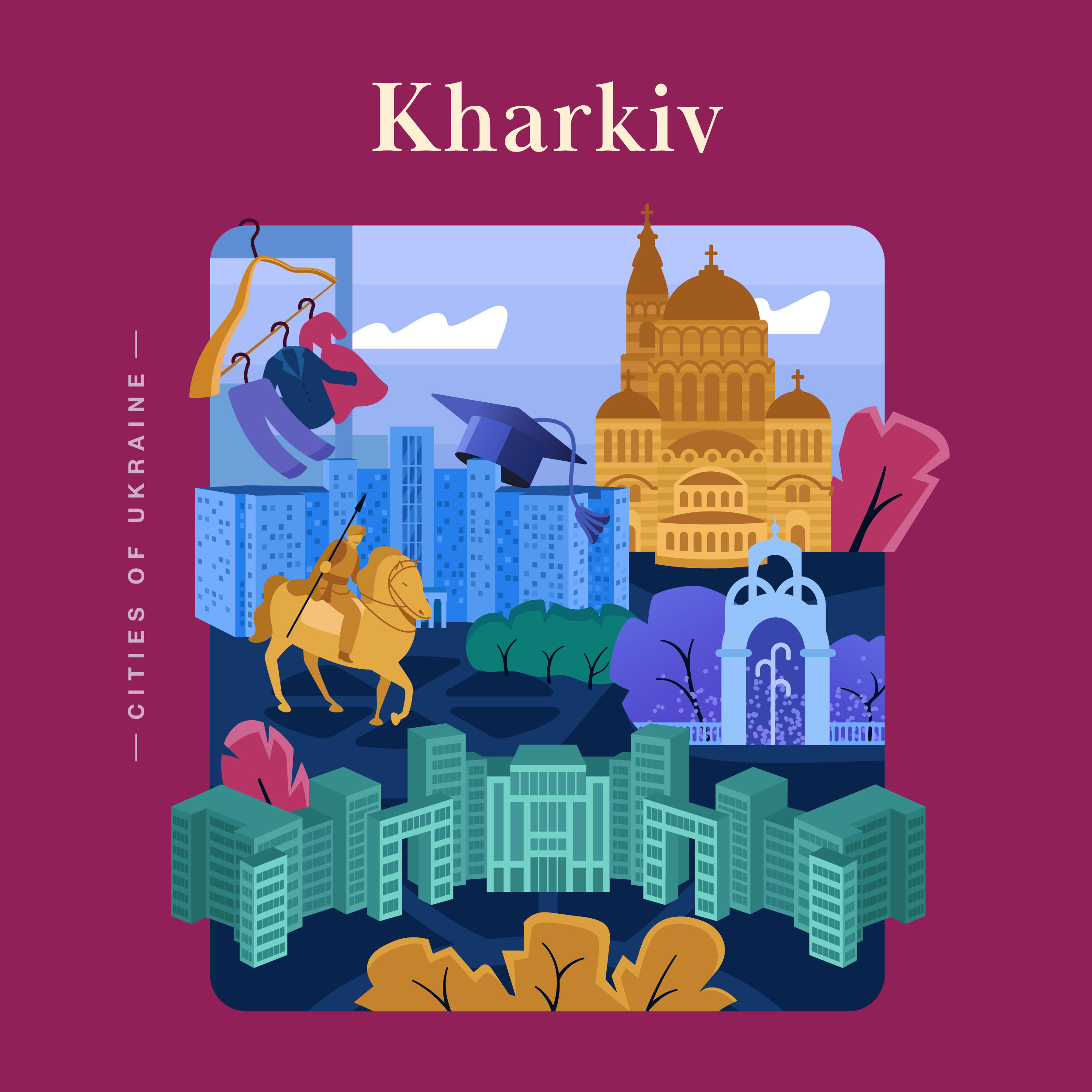 Футболка жіноча Малюнки з патріотичним авторським принтом Харків оверсайз M Білий (FFHK01M) - фото 8 Футболка жіноча Малюнки з патріотичним авторським принтом Харків оверсайз M Білий (FFHK01M) - фото 8
