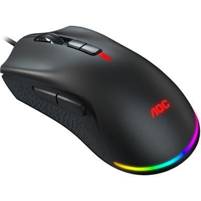 Компьютерная мышка игровая AOC GM530 RGB PMW3389 Kailh switch 16000 dpi 7 кнопок Черный (36260818)