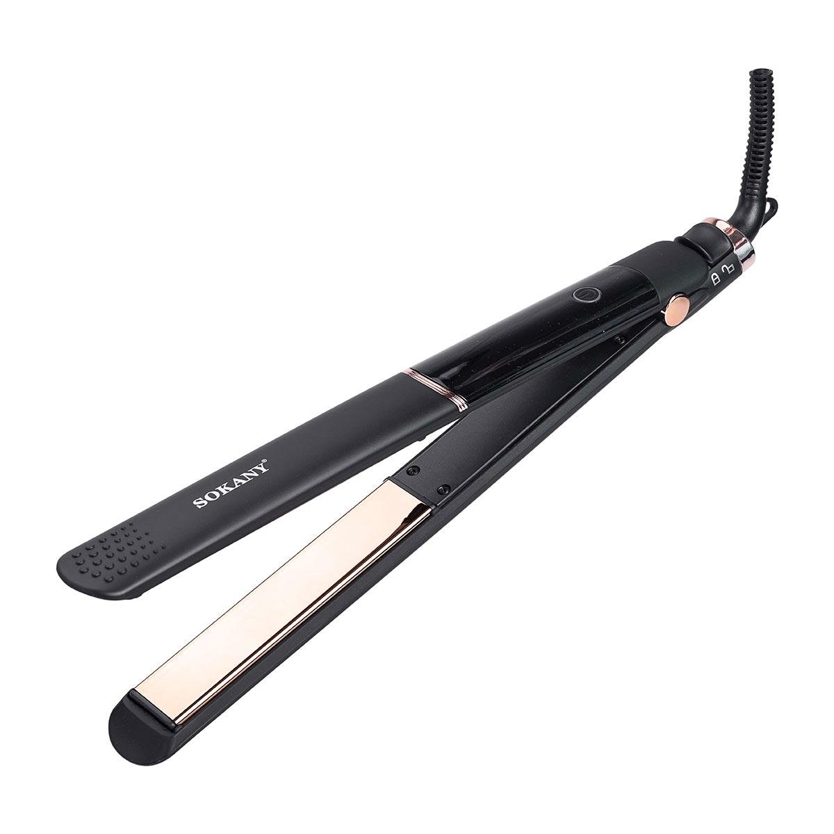 Утюжок-выпрямитель для волос Sokany керамический 5 режимов до 230 градусов 45 Вт (7176) - фото 4 Утюжок-выпрямитель для волос Sokany керамический 5 режимов до 230 градусов 45 Вт (7176) - фото 4