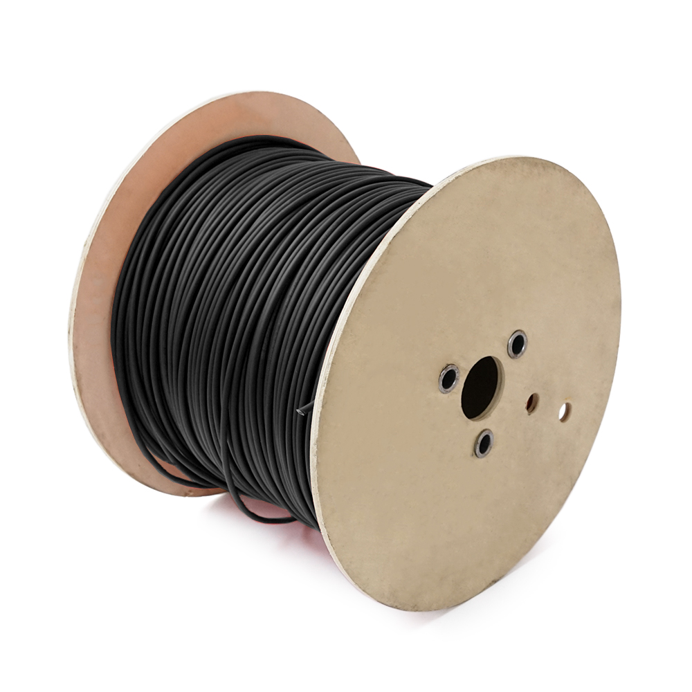 Кабель для солнечных электросистем с катушкой 6 мм2 500 м Черный (YUT_V9745)