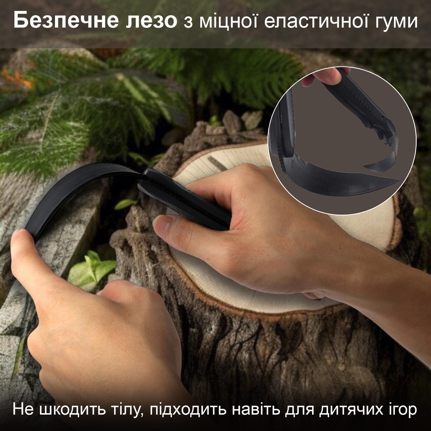 Нож охотничий тренировочный GDragon Sport Бежевый (141_5_0_3) - фото 4