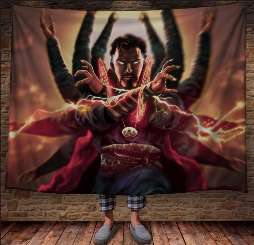 Плед с 3D принтом Доктор Стрендж 150х200 см (epi_1123)