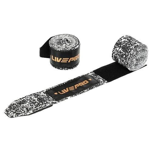 Боксерские бинты LivePRO Hand strap LP8605 хлопок с эластаном 3 м Синий (31493073)