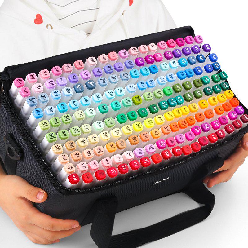 Набор Скетч маркеров Touch Kikyou двухсторонние 168 шт - фото 4