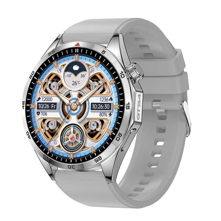 Смарт-годинник Lemfo GTS4-Y11 силіконовий ремінець Silver (18607)