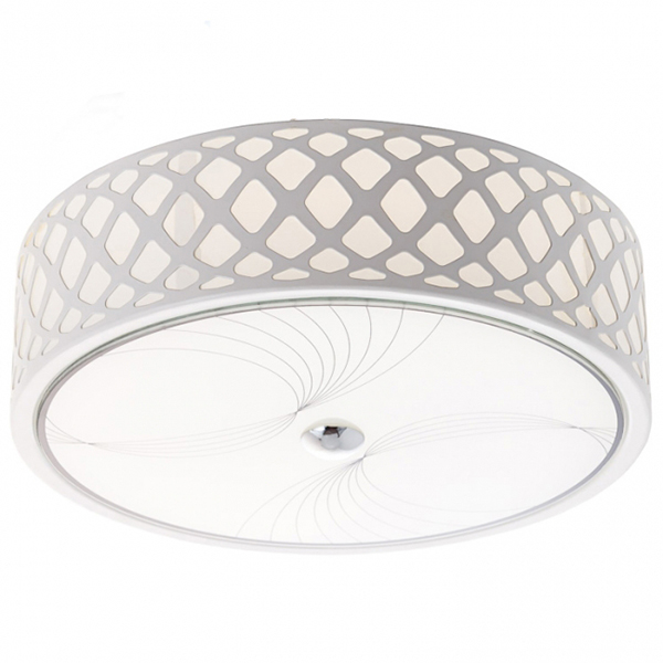 Люстра припотолочная Flora круглая с декором (ZZB002-40W) Люстра припотолочная Flora круглая с декором (ZZB002-40W)