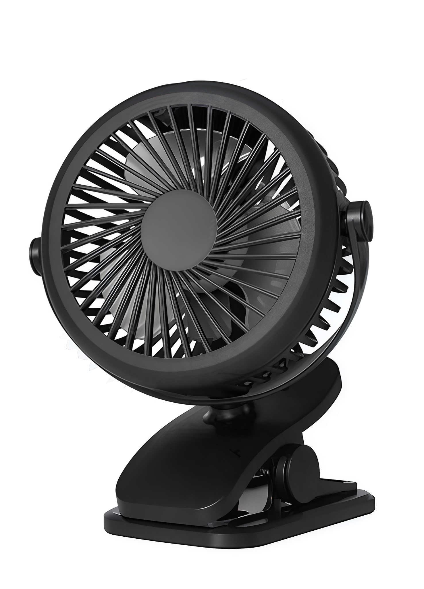 Вентилятор аккумуляторный FAN-AF01 USB с прищепкой 360 градусов (27731772)