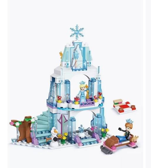 Конструктор замок Эльзы Frozen 321 деталей (518)