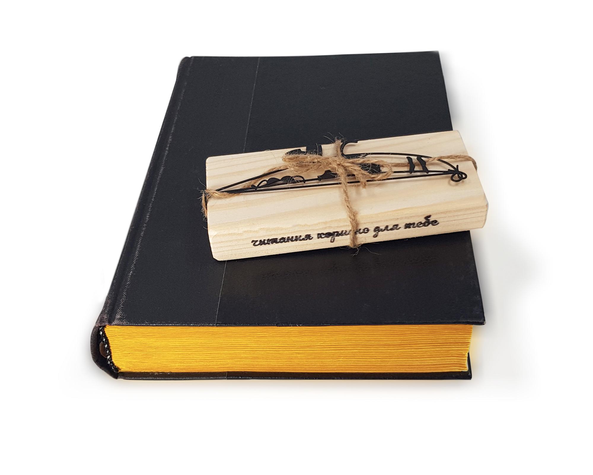 Закладка для книг Кіт на мотузці для білизни (sp6-16194424668862)