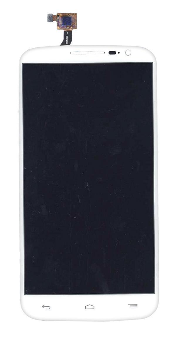 Матрица с тачскрином для телефона Alcatel One Touch Pop S9 7050Y Белый