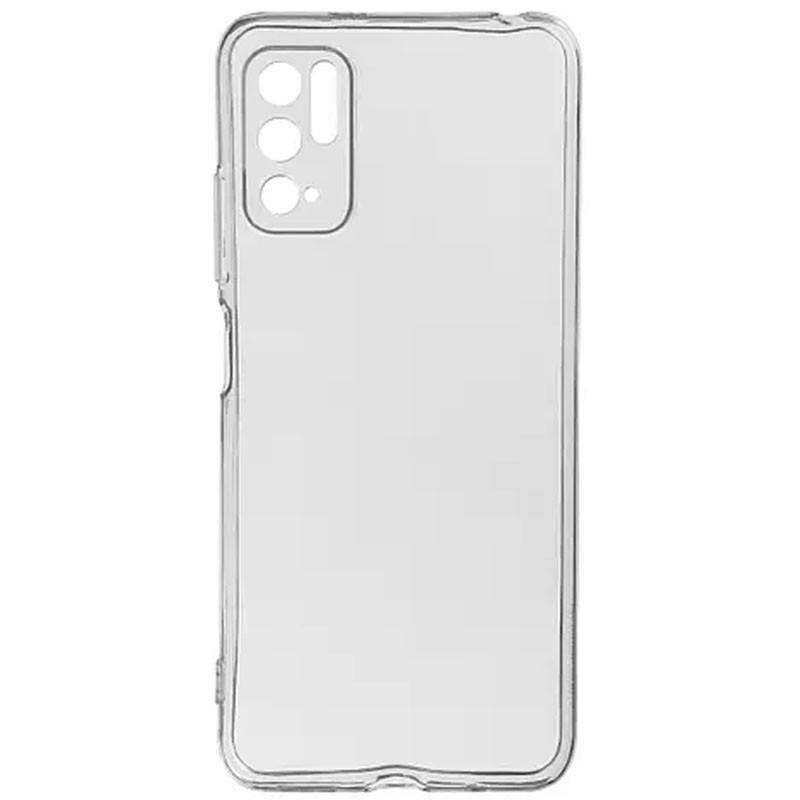 Противоударный TPU чехол Epic Transparent 1,5mm Full Camera для Xiaomi Redmi Note 10 5G / Poco M3 Pro Бесцветный (прозрачный)
