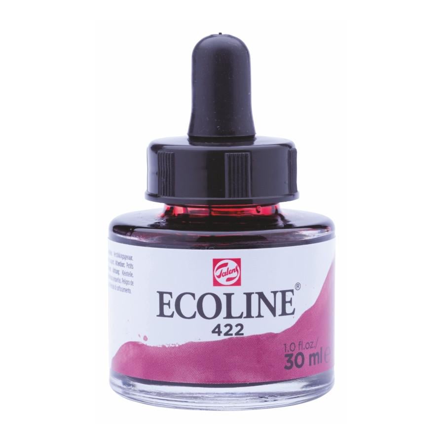 Краска акварельная жидкый Rosa Ecoline 30 мл 3 шт. 422 Красно-коричневый (8712079407148 11254221)